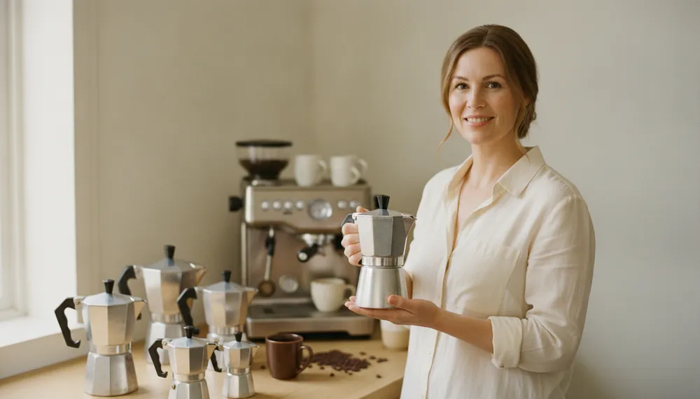Le meilleur percolateur italien (moka)